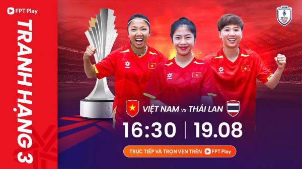 Trận tranh HCĐ AFF Cup 2025 hôm nay: Đội tuyển nữ Việt Nam quyết đánh bại Thái Lan Trận tranh HCĐ AFF Cup 2025 hôm nay: Đội tuyển nữ Việt Nam quyết đánh bại Thái Lan