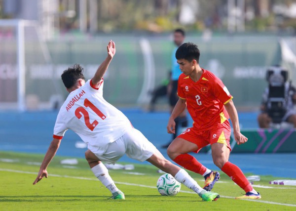 U.23 Việt Nam biến đội bóng Tây Á từ thế cửa trên thành ‘chú mèo’ yếu đuối