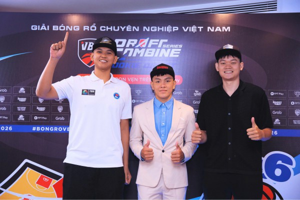 VBA Rookie Draft 2026: Lộ diện 6 tân binh 