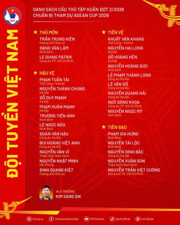 VFF lên tiếng về đội tuyển Việt Nam, tiết lộ kế hoạch nóng cho AFF Cup: Đấu Myanmar tại sân Thái Nguyên