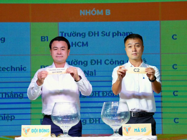 Xác định 3 bảng đấu của VCK giải bóng đá Thanh Niên sinh viên Việt Nam 2026