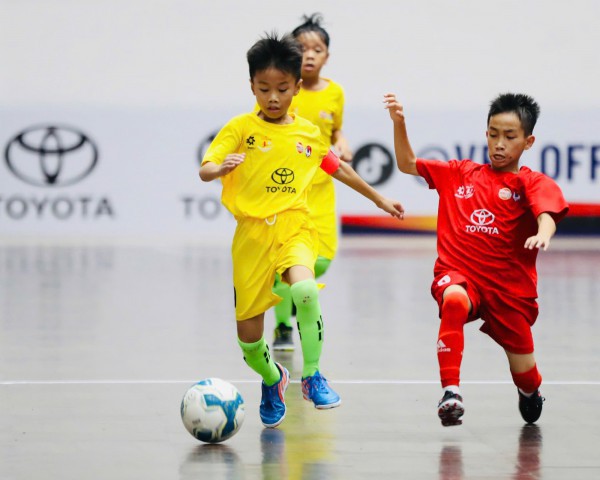 Xác định 8 đội bóng vào vòng tứ kết giải U.9 toàn quốc Toyota Cup 2025