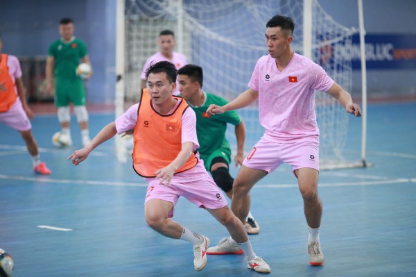ĐT Futsal Việt Nam nâng cao cường độ tập luyện