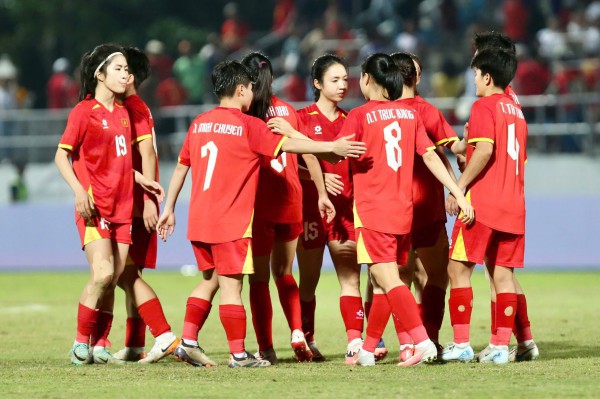 Đội tuyển nữ Việt Nam được người hâm mộ yêu mến