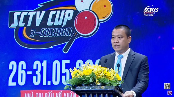Khai mạc vòng chính thức giải Billiards Carom 3 băng quốc tế SCTV Cup 2025