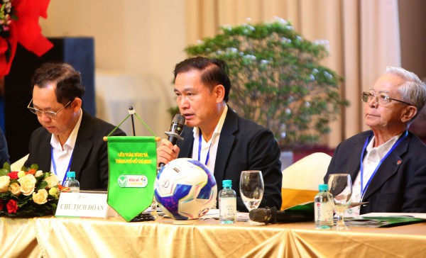 Ông Trần Anh Tú giữ chức Chủ tịch Liên đoàn Bóng đá TP.HCM nhiệm kỳ 2025-2030