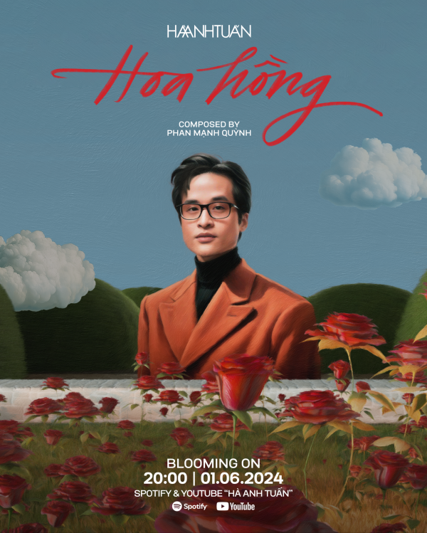 Hà Anh Tuấn ra mắt single ‘Hoa hồng’ mở màn dự án âm nhạc ‘Sketch a rose’