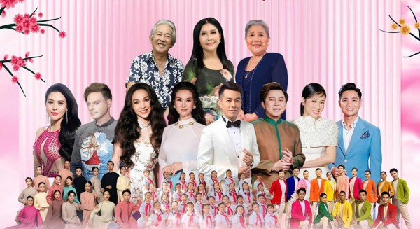 Võ Hạ Trâm, Hiền Thục biểu diễn chương trình họp mặt kiều bào mừng Xuân Bính Ngọ