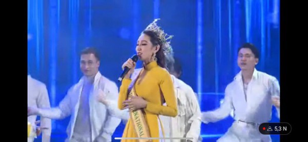 Hoa hậu Thùy Tiên và Quang Hùng MasterD song ca tiếng Việt - Thái cực ngọt trong sự kiện