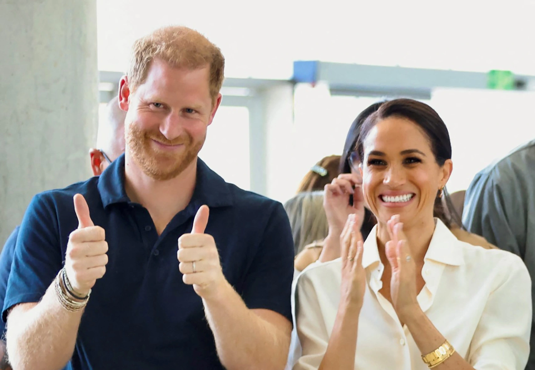 Meghan Markle và Hoàng tử Harry 