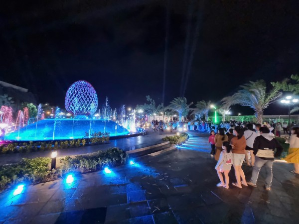 2 công viên ánh sáng hiện đại tại TP.Phan Rang - Tháp Chàm chính thức hoạt động