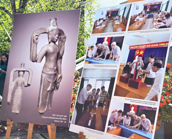 Cận cảnh tượng Avalokitesvara Bắc Bình được công nhận bảo vật quốc gia