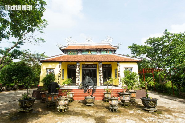 Dấu tích chùa đá Champa trong ngôi chùa hơn 300 tuổi ở Quảng Trị