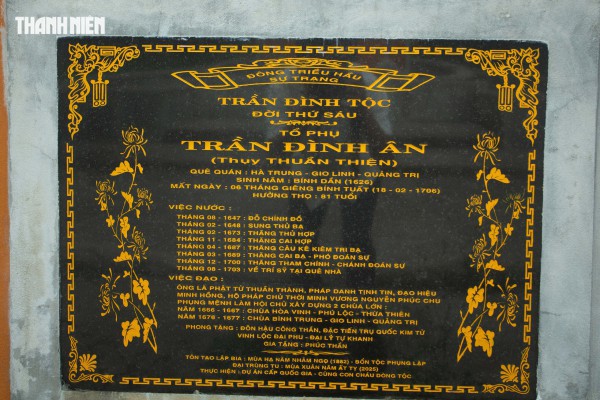 Dấu tích chùa đá Champa trong ngôi chùa hơn 300 tuổi ở Quảng Trị