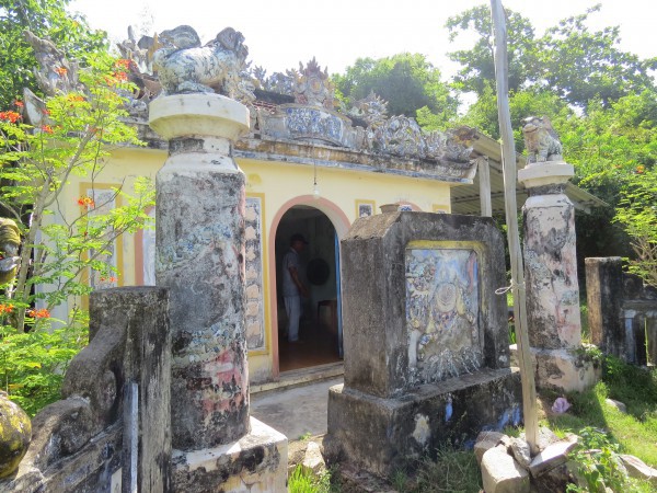 Di tích Sa Huỳnh hư hại vì bão