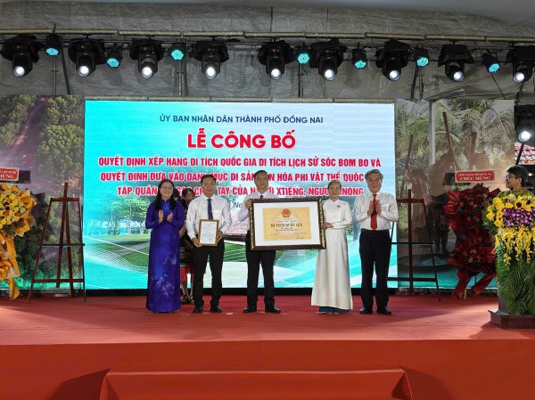 Di tích lịch sử sóc Bom Bo là di tích quốc gia