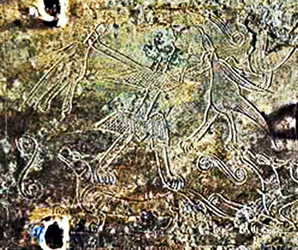 Giải mã bức tranh trên tấm đeo ngực bằng đồng Đông Sơn