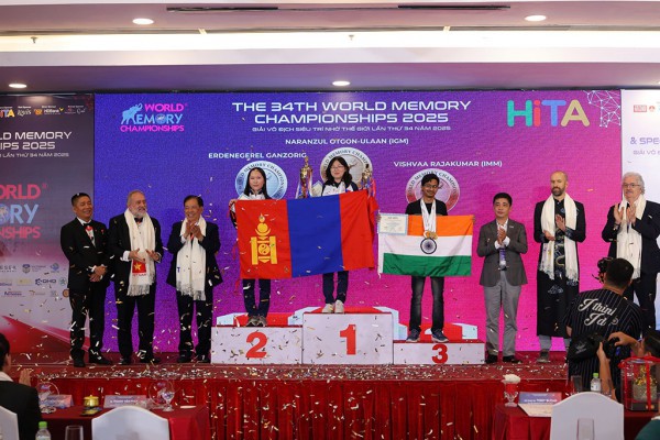 Giải vô địch Siêu trí nhớ thế giới lần thứ 34: Xin cảm ơn Việt Nam!