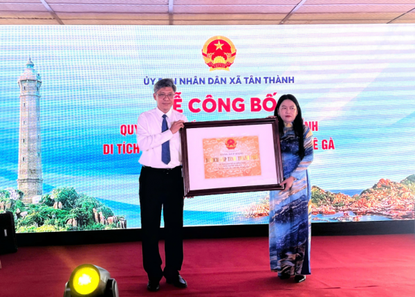 Hải đăng Kê Gà được xếp hạng di tích lịch sử và kiến trúc cấp tỉnh