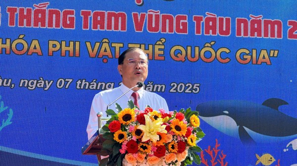 Hàng ngàn người dân, du khách dự Lễ hội Nghinh Ông Thắng Tam Vũng Tàu năm 2025 Hàng ngàn người dân, du khách dự Lễ hội Nghinh Ông Thắng Tam Vũng Tàu năm 2025