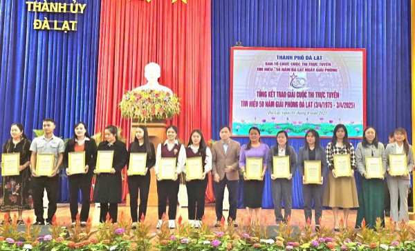 Hơn 47.500 người tham gia tìm hiểu về Đà Lạt Hơn 47.500 người tham gia tìm hiểu về Đà Lạt