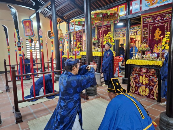 Khánh thành trùng tu đình Trường Đông