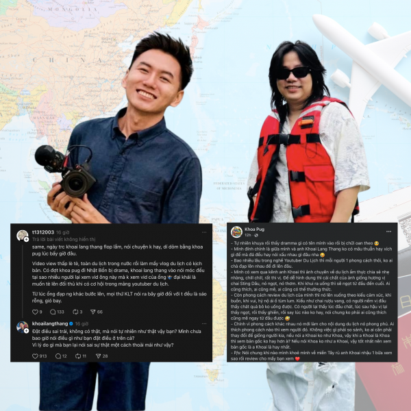Khoai Lang Thang, Khoa Pug lên tiếng khi bị kéo vào ồn ào 