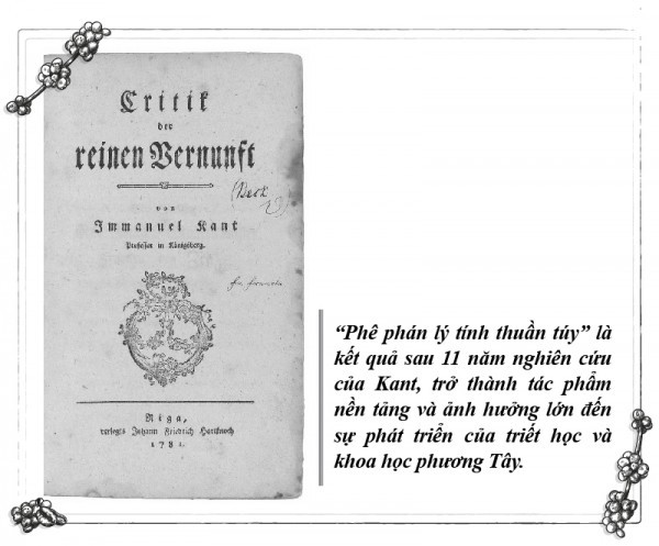 Kỳ 101: Immanuel Kant và khát vọng xây dựng nguyên tắc đạo đức tối cao