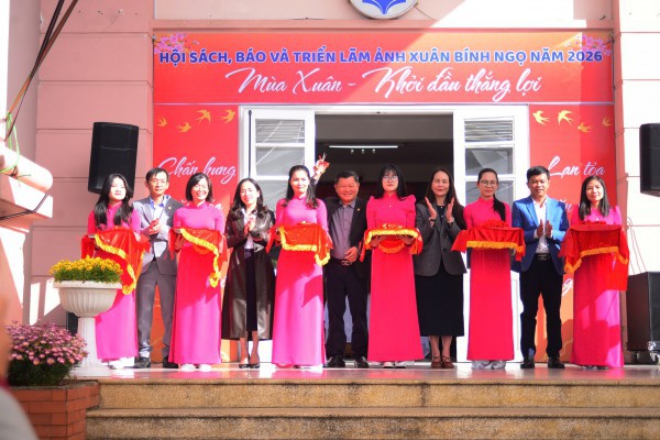 Lâm Đồng: Hội sách, báo Xuân Bính Ngọ 2026 lan tỏa sắc xuân đến nhiều vùng miền