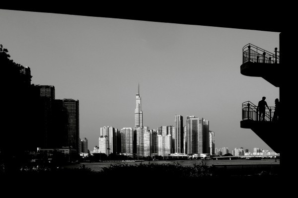 Một không gian dành cho nhiếp ảnh đen trắng thủ công