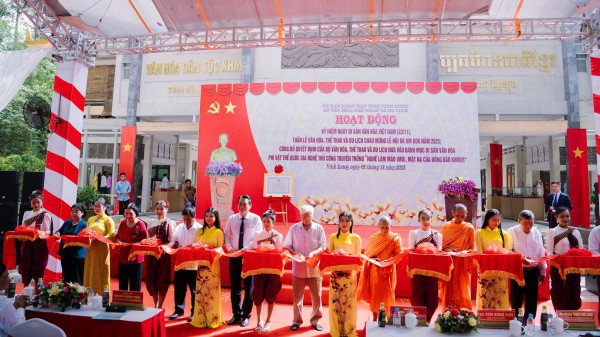 Nghề làm mão, mặt nạ của đồng bào Khmer là di sản văn hóa phi vật thể