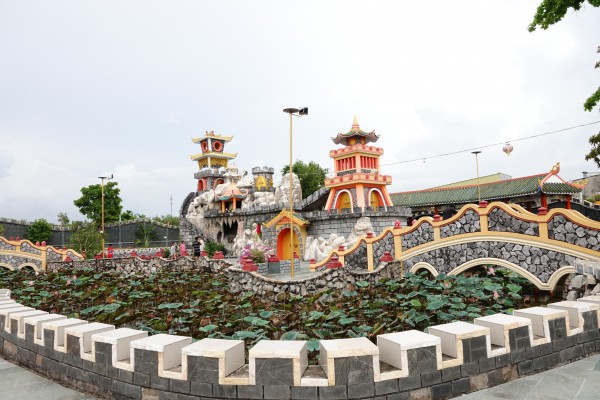 Ngôi chùa có kiến trúc 