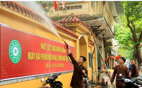 Ngôi chùa hơn 500 năm tuổi ở Hà Nội trước ngày cung nghinh xá lợi Phật