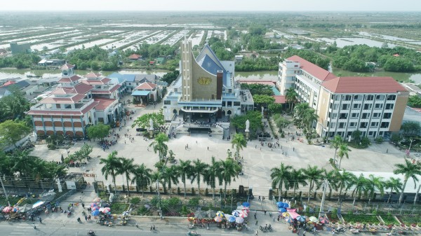 Nhà thờ Tắc Sậy, điểm hành hương nổi tiếng bậc nhất miền Tây