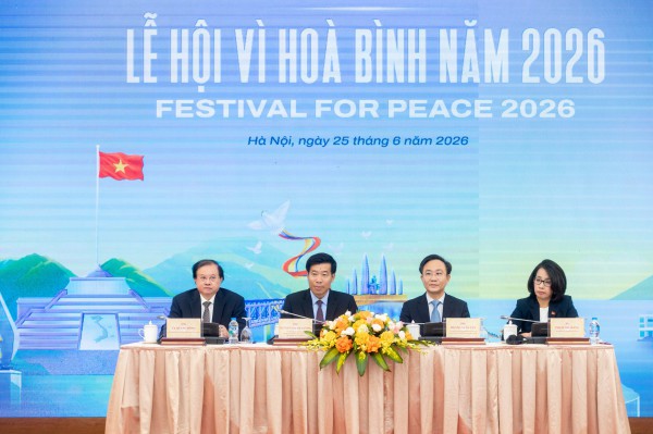 Nhiều hoạt động đặc biệt ý nghĩa tại Lễ hội Vì hòa bình năm 2026