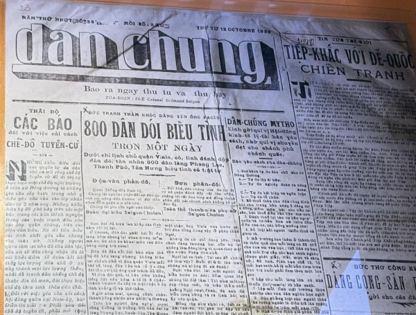 Những tờ báo đặc biệt trong lịch sử báo chí cách mạng