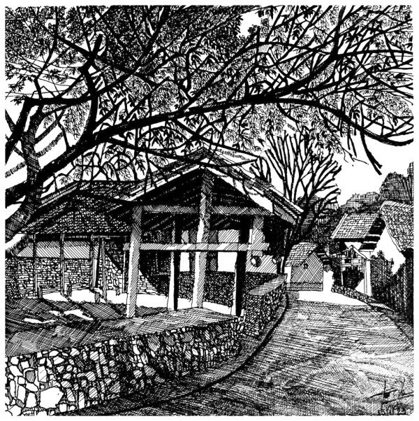 Phố cổ Đồng Văn - chợ đá và nhà trình tường