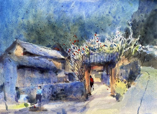 Phố cổ Đồng Văn - chợ đá và nhà trình tường