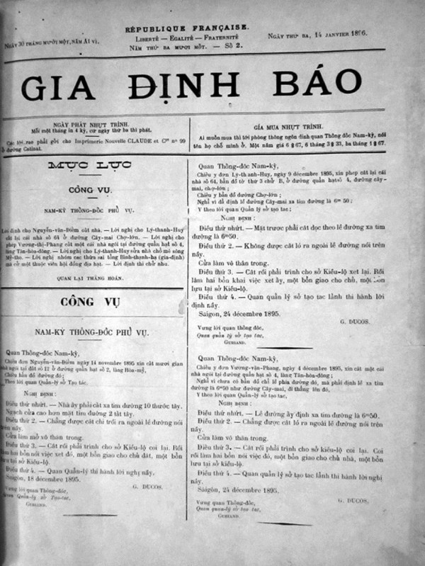 Sài Gòn xưa du ký: Những tờ báo đầu tiên