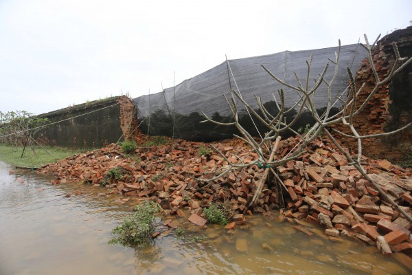 Sập tường trong Hoàng thành Huế: Bộ VH-TT-DL yêu cầu rà soát, ưu tiên khắc phục