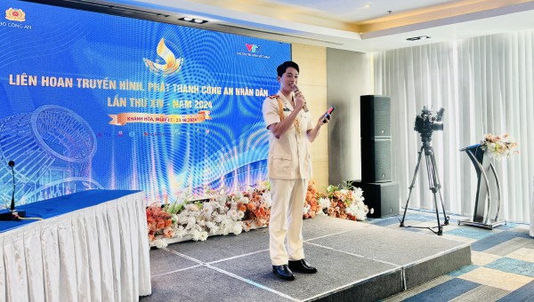 Thi phát thanh viên, người dẫn chương trình truyền hình Công an nhân dân