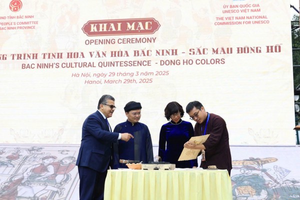 Tinh hoa văn hóa Bắc Ninh - Sắc màu Đông Hồ
