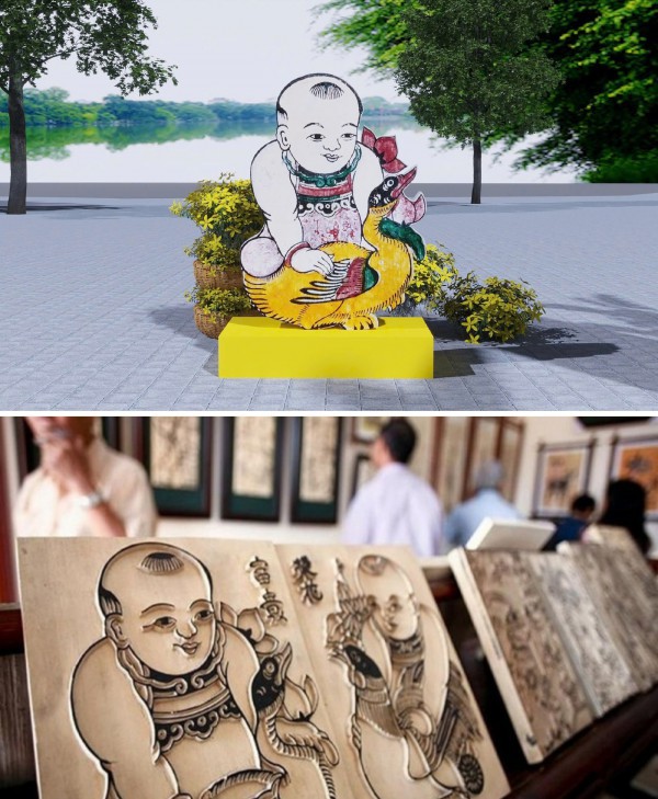 Tinh hoa văn hóa Bắc Ninh - Sắc màu Đông Hồ