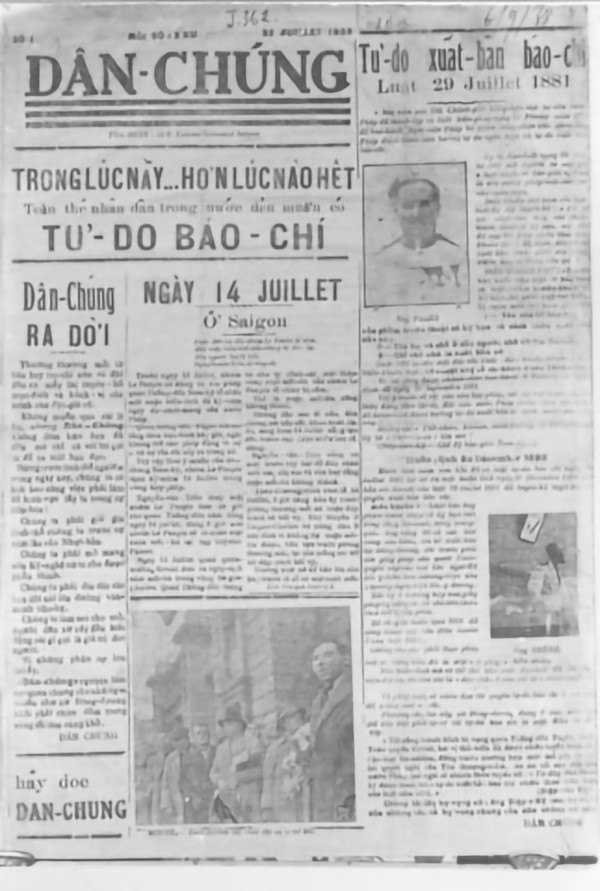 Tờ báo cách mạng đầu tiên phát hành công khai