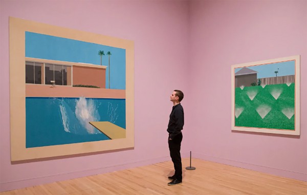Tranh của David Hockney mua giá 64.000 USD được bán 35 triệu USD