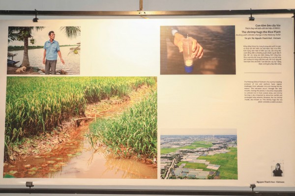 Triển lãm ảnh tác động biến đổi khí hậu tại Campuchia, Lào, Thái Lan, Việt Nam