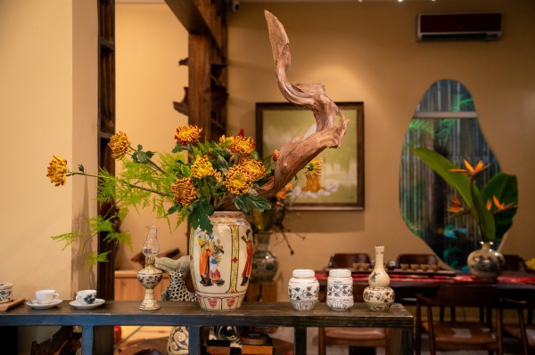 Triển lãm gốm Chu Đậu và nghệ thuật cắm hoa Ikebana