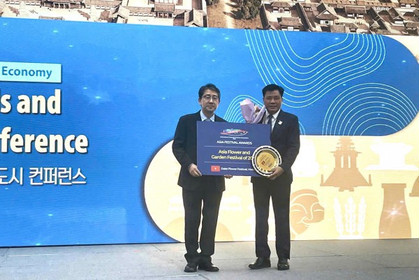 Đà Lạt nhận 2 giải thưởng Festival châu Á năm 2025 Đà Lạt nhận 2 giải thưởng Festival châu Á năm 2025