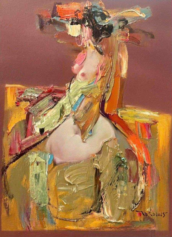 Đầu năm xem triển lãm của họa sĩ Tứ Rô, lắng nghe phái đẹp kể chuyện