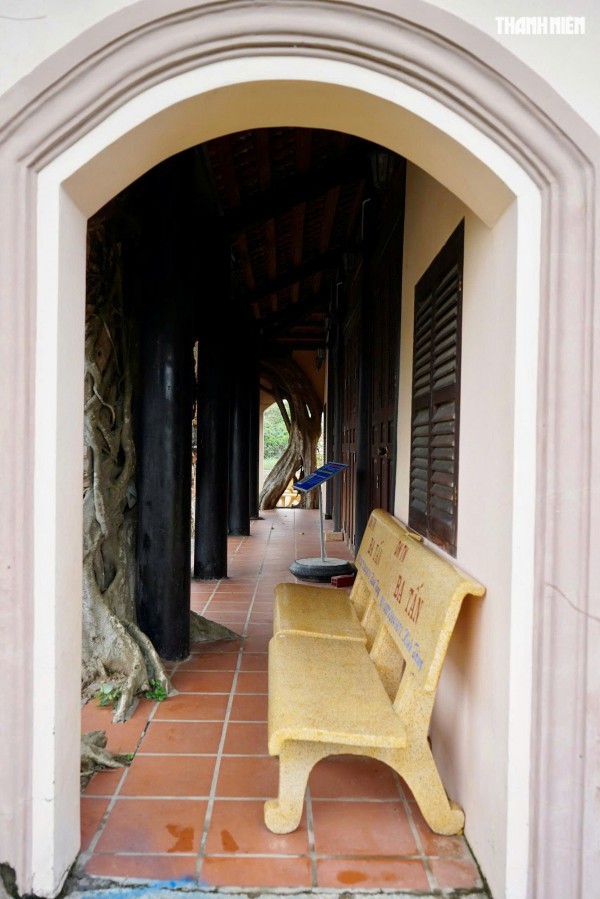 Độc đáo đình cổ được 